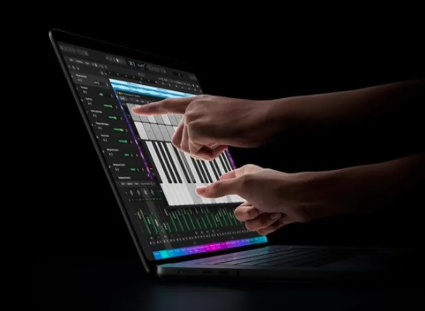 MacBook Pro layar sentuh