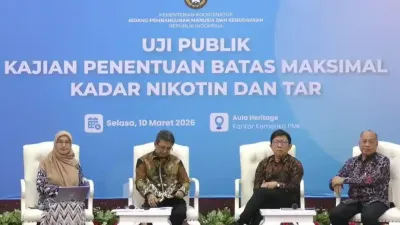 Indonesia Perketat Standar Nikotin dan Tar Guna Proteksi Kesehatan Publik