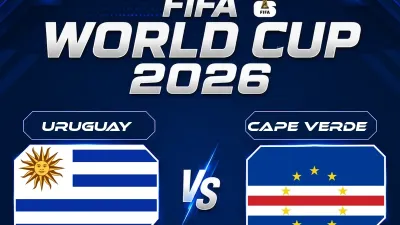 Prediksi Uruguay vs Cape Verde dan Jadwal Laga Grup H Piala Dunia