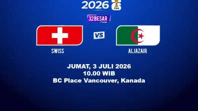Prediksi Swiss vs Aljazair di Piala Dunia 2026: Jadwal, Susunan Pemain, dan Peluang Lolos