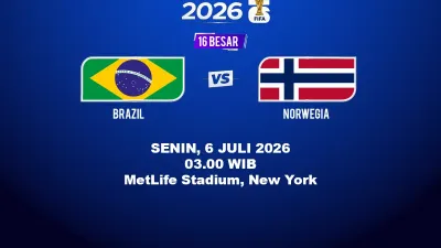 Head to Head Brasil vs Norwegia, Selecao Waspadai Rekor dan Haaland