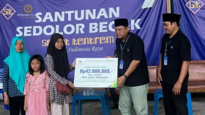 BPJS dan Sehat Tentrem Berkomitmen Lindungi Keluarga Tukang Becak