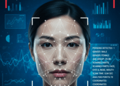 Ilustrasi Face Recognition di Buat Dengan Ai (FGP)