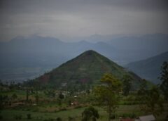 Jejak arkeologis situs megalitikum Gunung padang. (Istimewa)