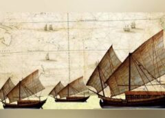 Ilustrasi Kapal Kuno Masyarakat Nusantara. (The Malay Pill)