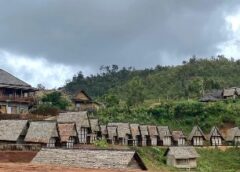 Pemukiman masyarakat Kasepuhan Cipta Alam