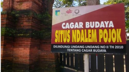 Papan nama Situs Ndalem Pojok, Wates, Kediri. - Dok. Situs Persada Soekarno
