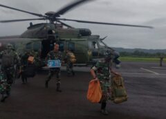 TNI salurkan bantuan di banjir sumatera