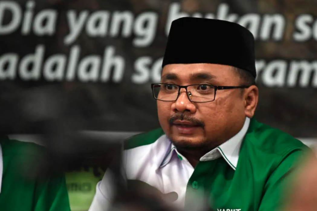 Yaqut Cholil Qoumas atau dikenal sebagai Gus Yaqut