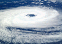 foto ilustrasi siklon cuaca