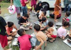 kondisi anak sekolah banjir sumatera penyaluran MBG