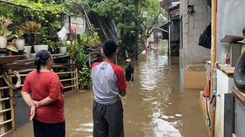 Update Banjir Jakarta- 28 RT dan 44 Ruas Jalan Terendam