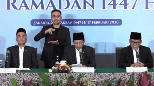 Konfrensi pers penetapan 1 Ramadhan 1447 H - dok Istimewa