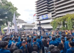 Demo mahasiswa seret kasus Andrie Yunus