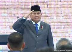 Prabowo Beri Hormat ke Satgas PKH