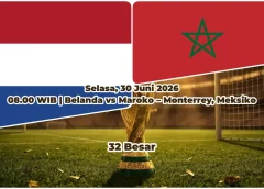 Belanda vs Maroko