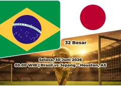 Brasil vs Jepang
