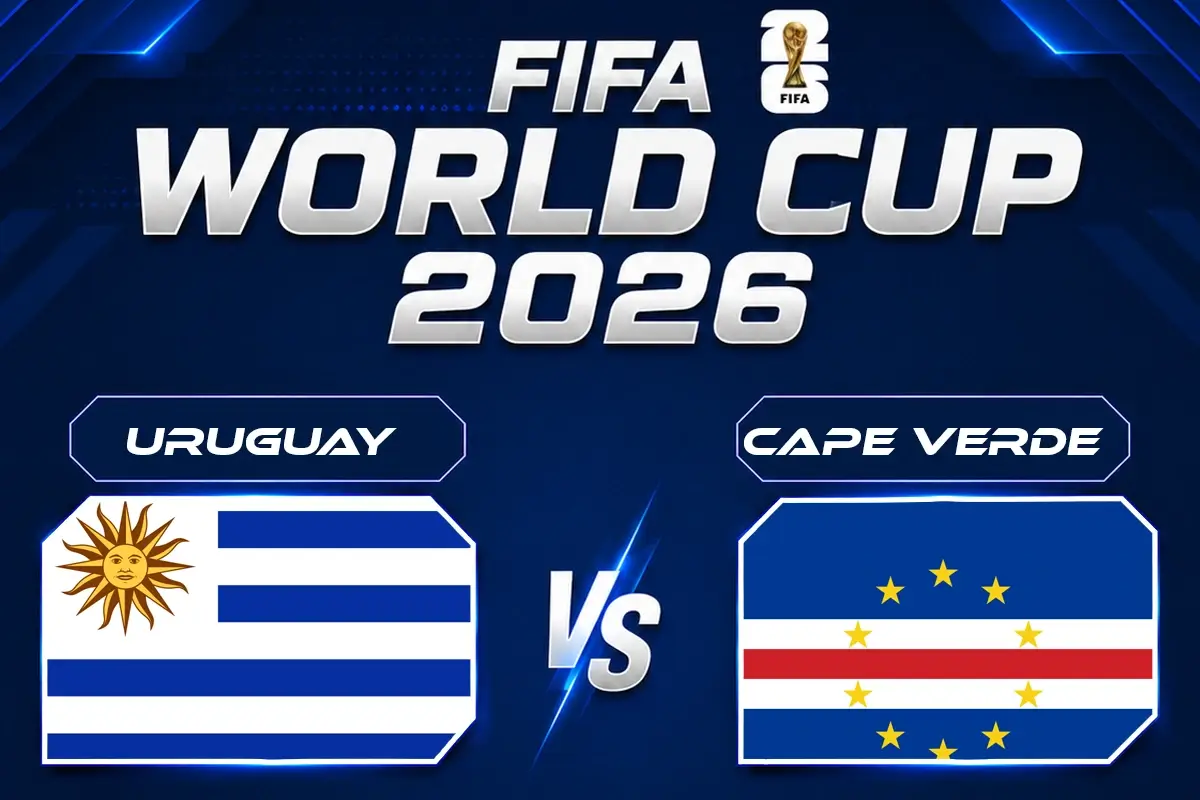 Jadwal Uruguay vs Cape Verde