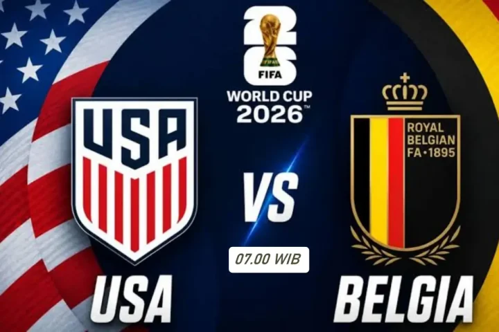 Jadwal Amerika Serikat vs Belgia