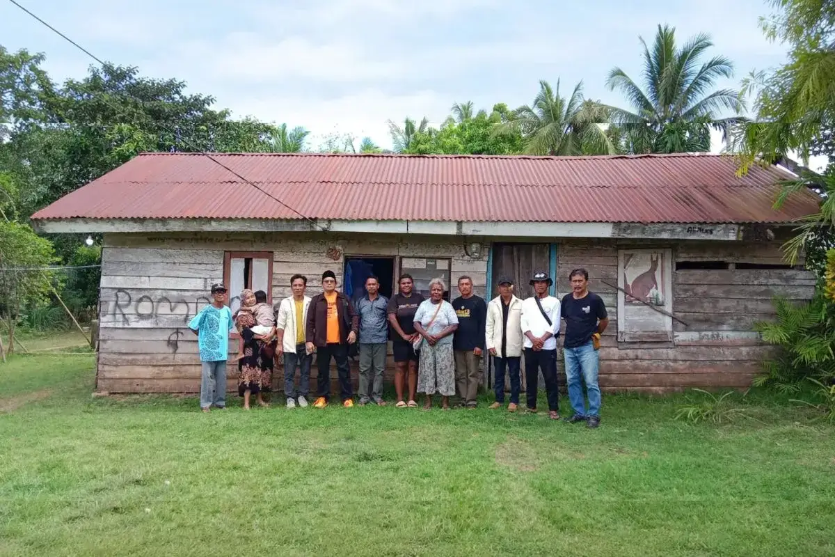 Pembangunan Rumah Syukur Papua Untuk Keluarga Mendiang David Pakaimu